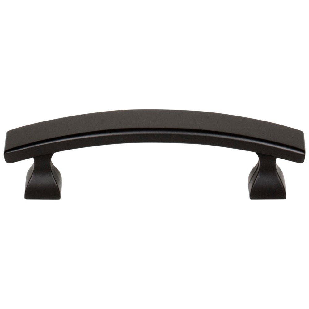 Hardware Resources 3" Center-to-Center Satin Nickel Square Hadly Cabinet Pull