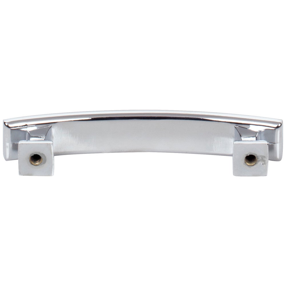 Hardware Resources 3" Center-to-Center Satin Nickel Square Hadly Cabinet Pull