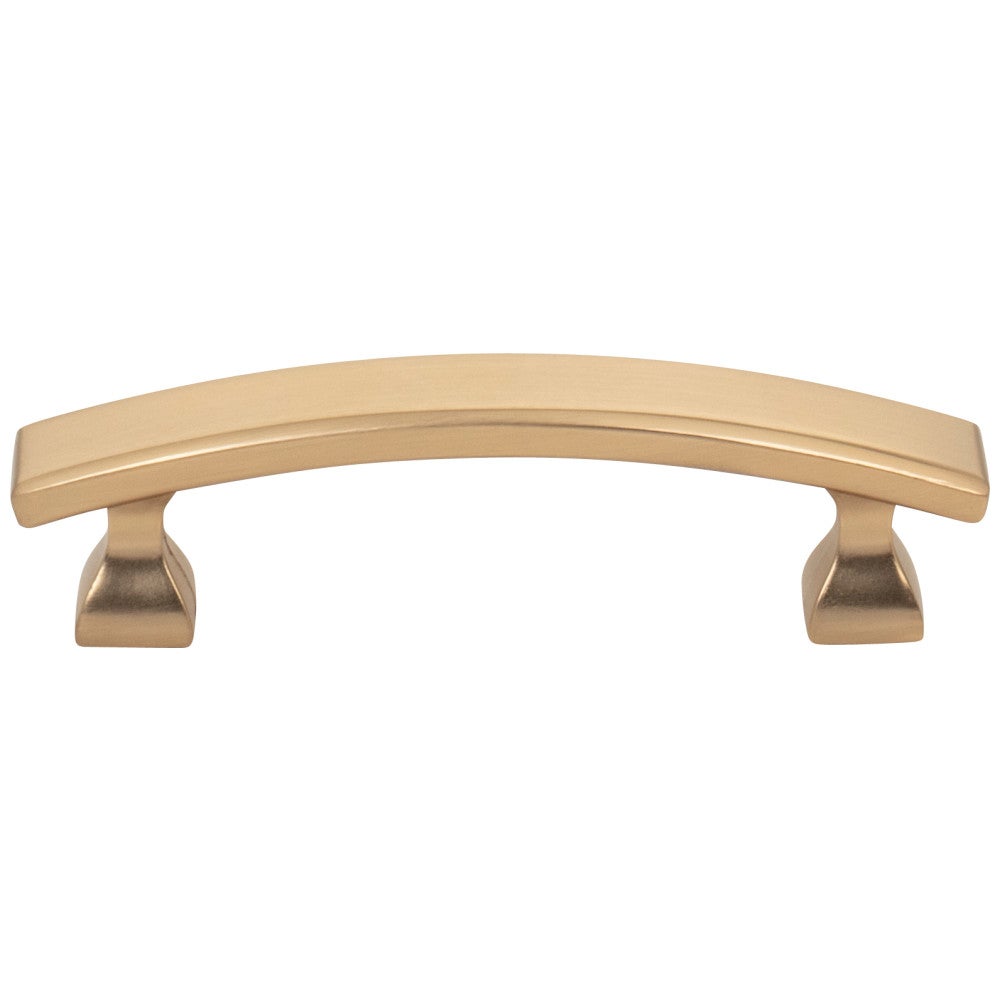 Hardware Resources 3" Center-to-Center Satin Nickel Square Hadly Cabinet Pull