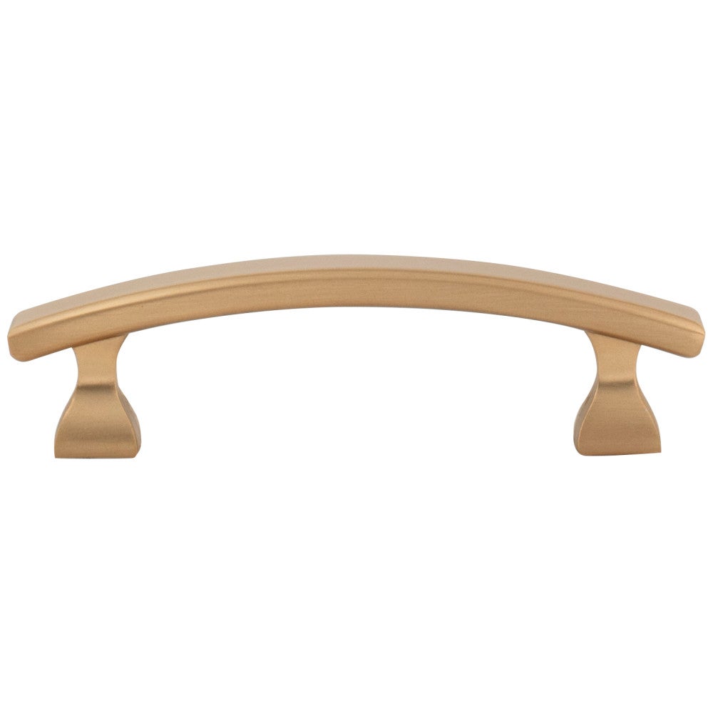 Hardware Resources 3" Center-to-Center Satin Nickel Square Hadly Cabinet Pull
