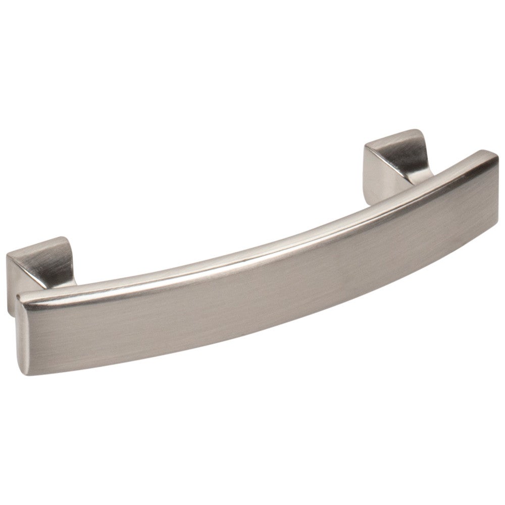 Hardware Resources 3" Center-to-Center Satin Nickel Square Hadly Cabinet Pull