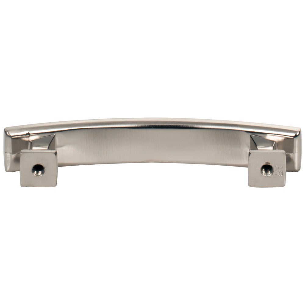 Hardware Resources 3" Center-to-Center Satin Nickel Square Hadly Cabinet Pull