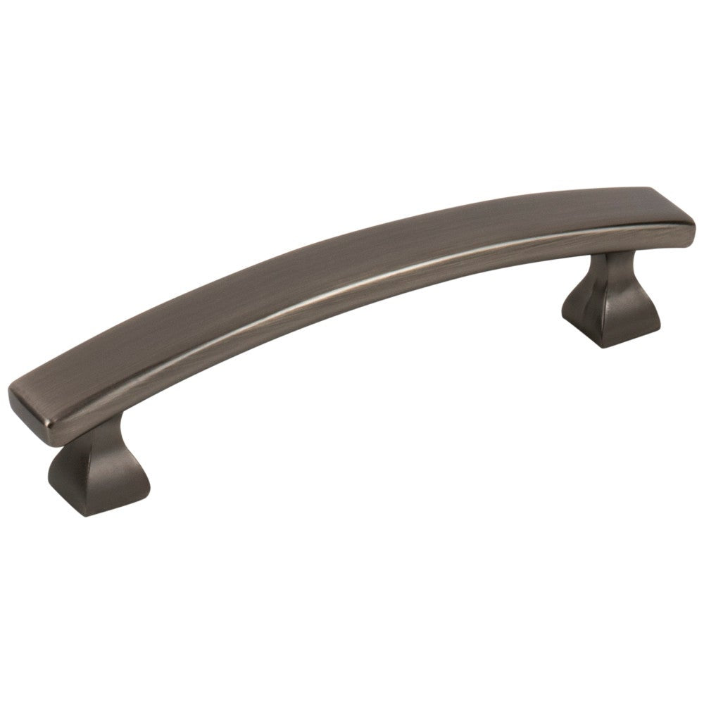 Hardware Resources 3" Center-to-Center Satin Nickel Square Hadly Cabinet Pull
