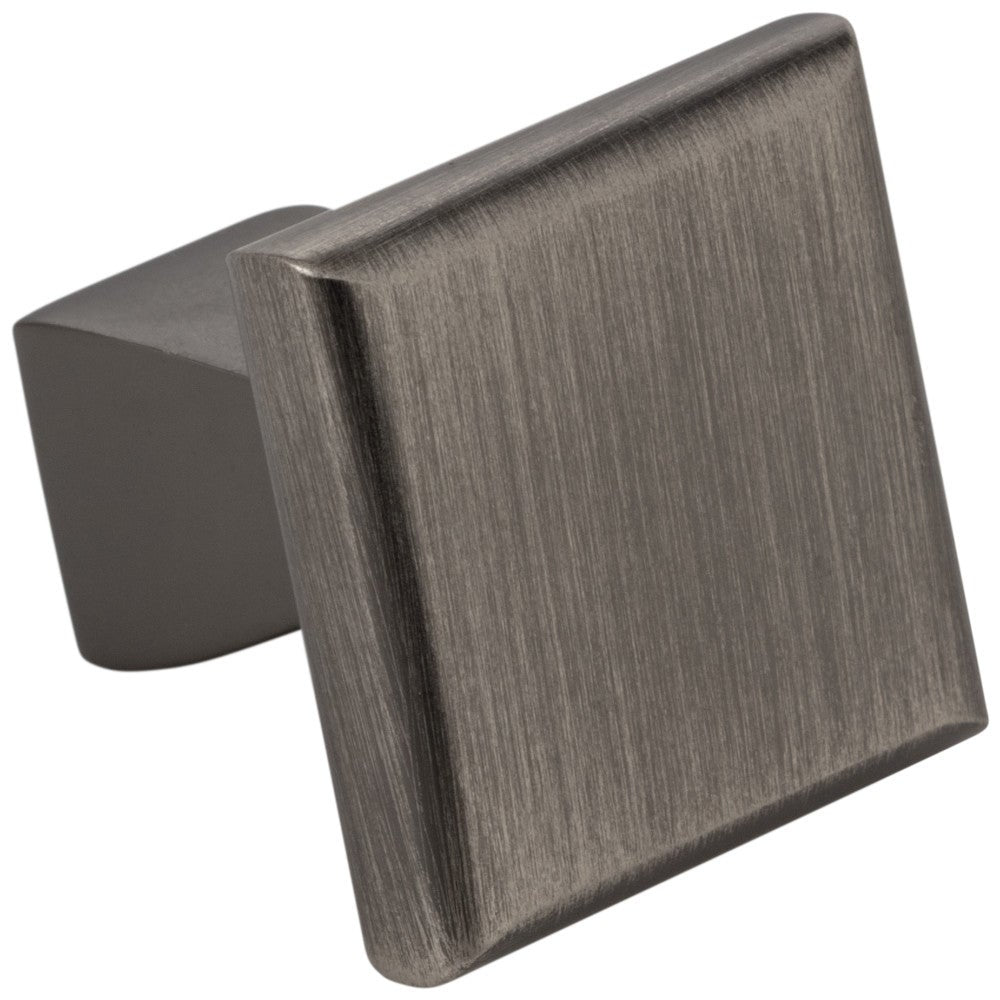 Hardware Resources 1" Overall Length Satin Nickel Square Hadly Cabinet Knob