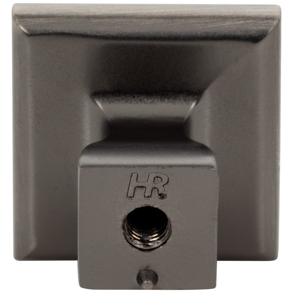Hardware Resources 1" Overall Length Satin Nickel Square Hadly Cabinet Knob
