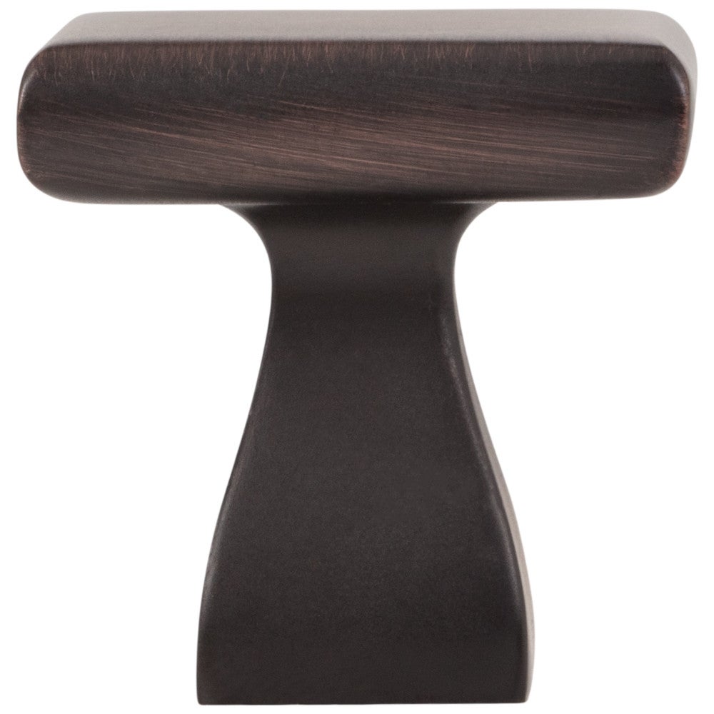 Hardware Resources 1" Overall Length Satin Nickel Square Hadly Cabinet Knob