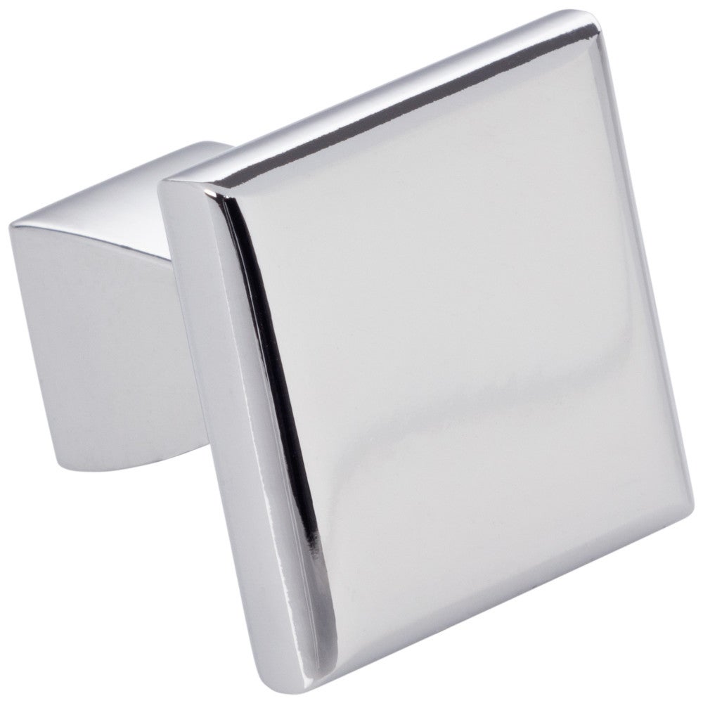 Hardware Resources 1" Overall Length Satin Nickel Square Hadly Cabinet Knob