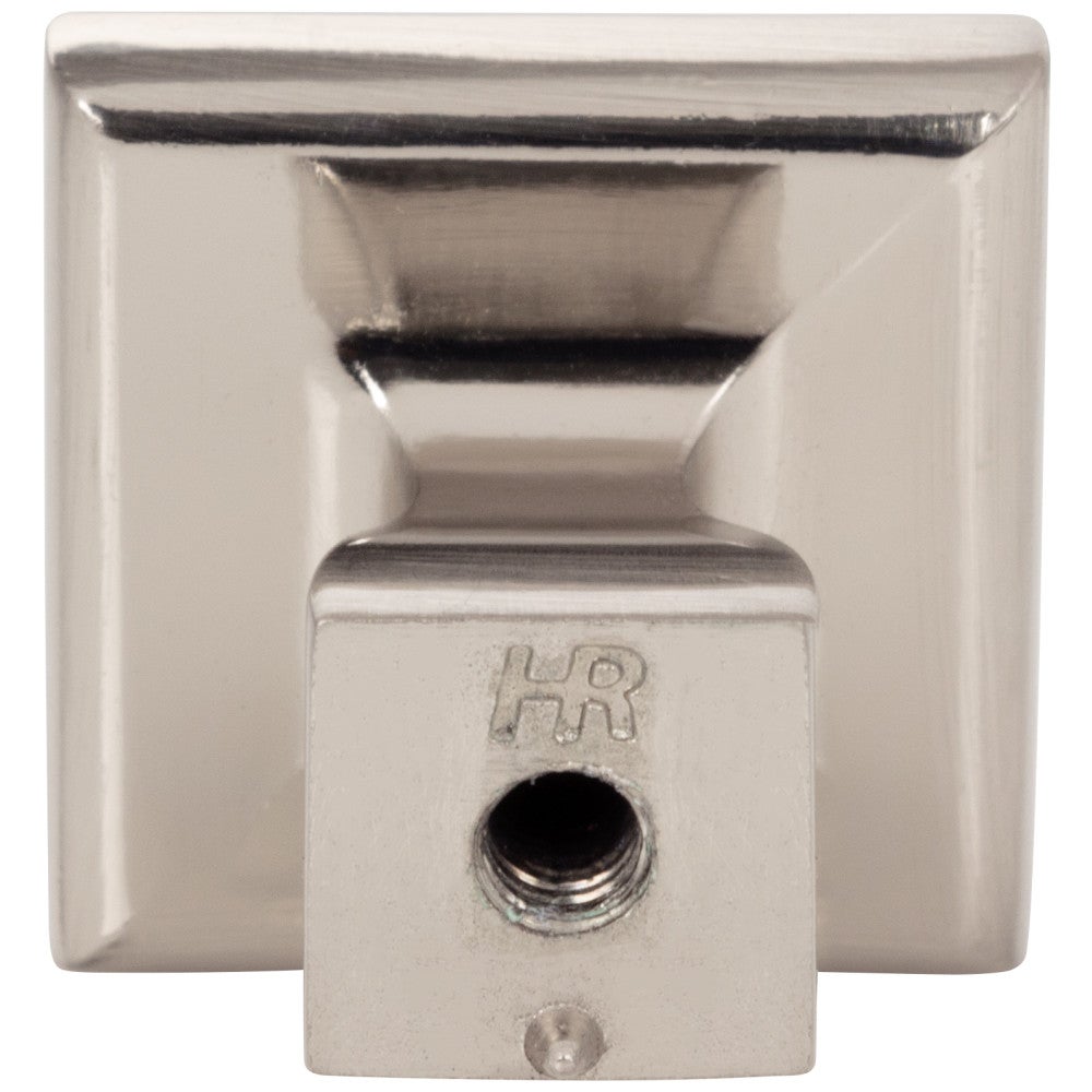 Hardware Resources 1" Overall Length Satin Nickel Square Hadly Cabinet Knob