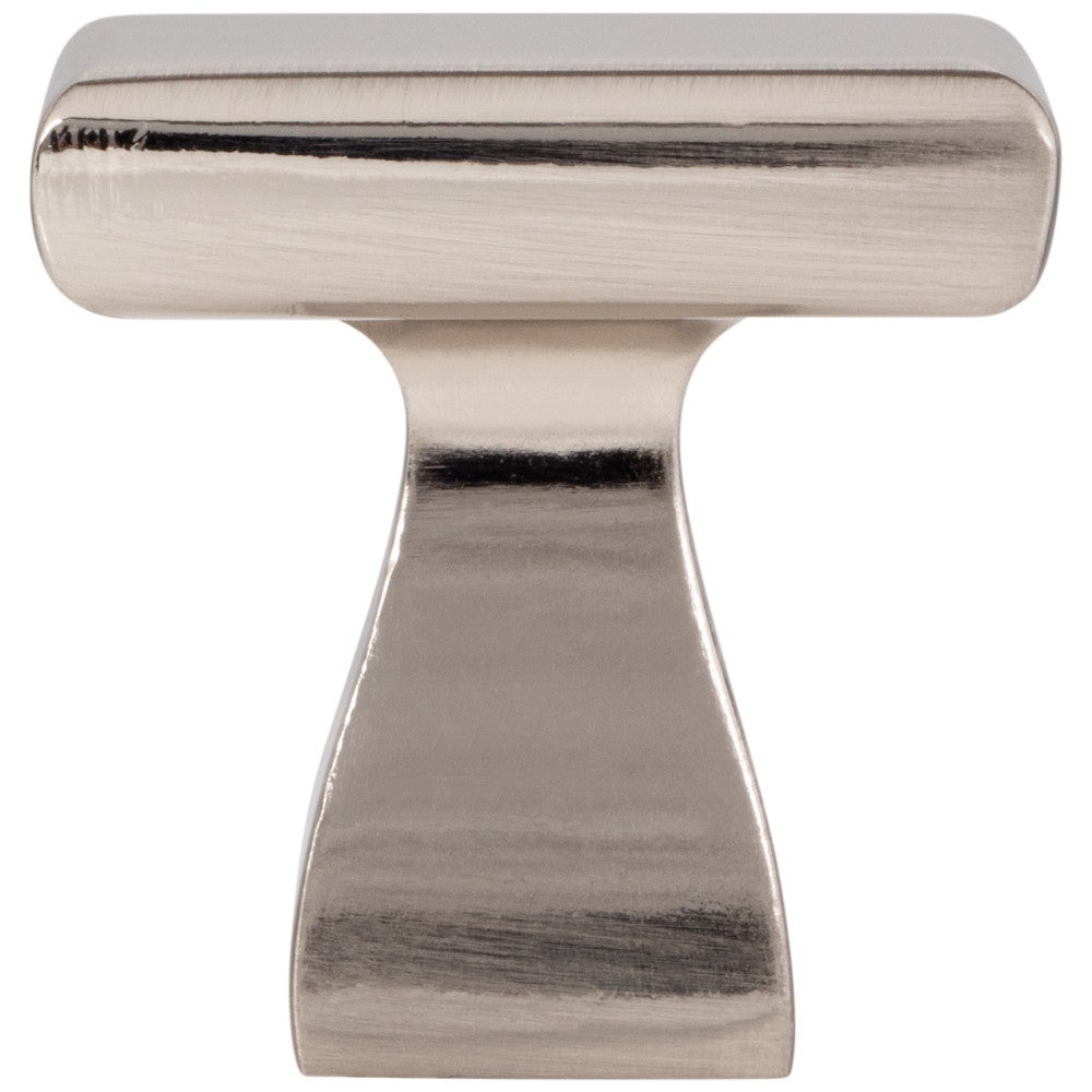 Hardware Resources 1" Overall Length Satin Nickel Square Hadly Cabinet Knob