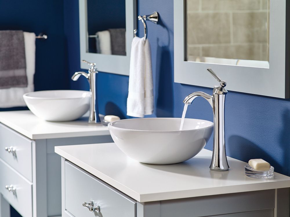 Wynford One-Handle High Arc Bathroom Faucet