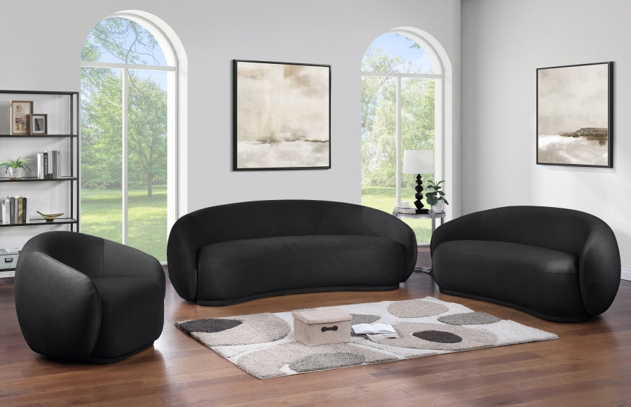 Emery 77" Velvet Upholstered Loveseat