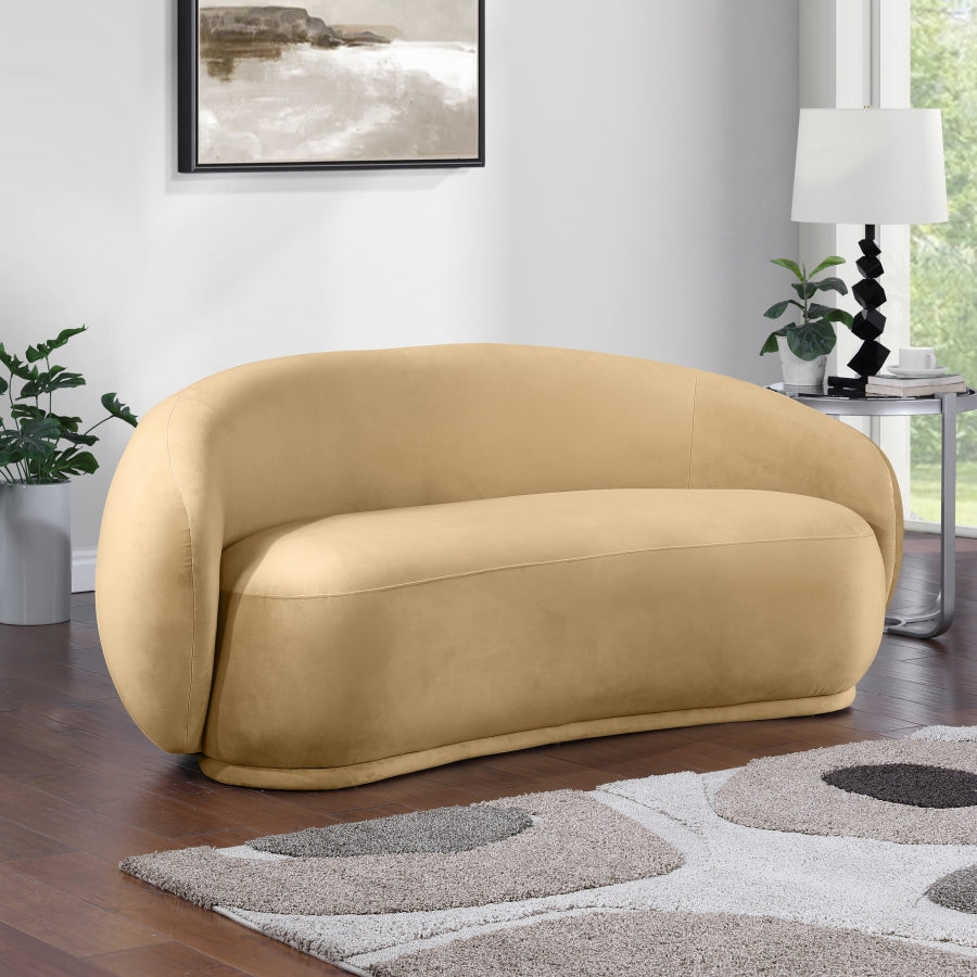 Emery 77" Velvet Upholstered Loveseat
