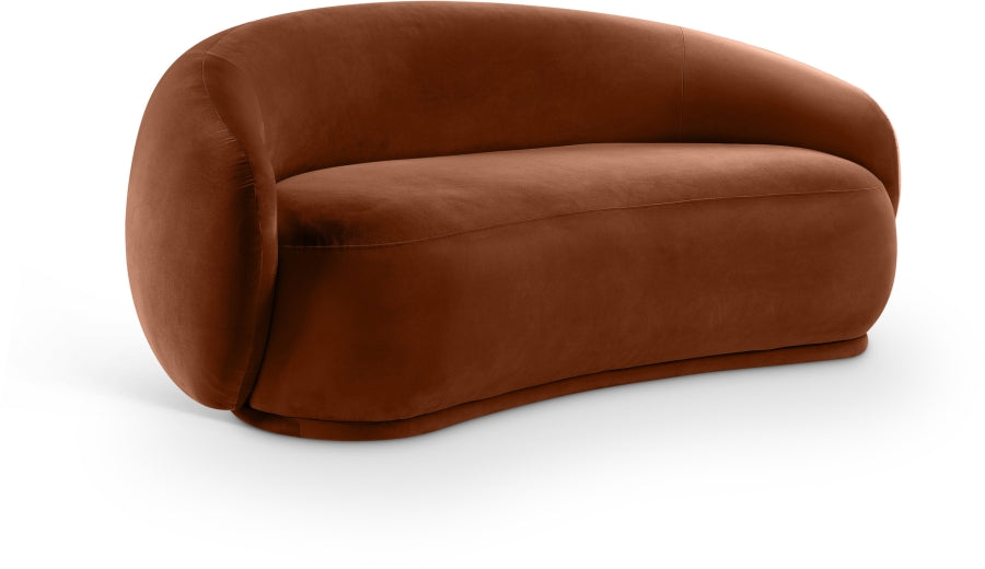 Emery 77" Velvet Upholstered Loveseat