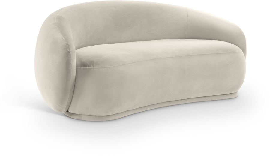 Emery 77" Velvet Upholstered Loveseat