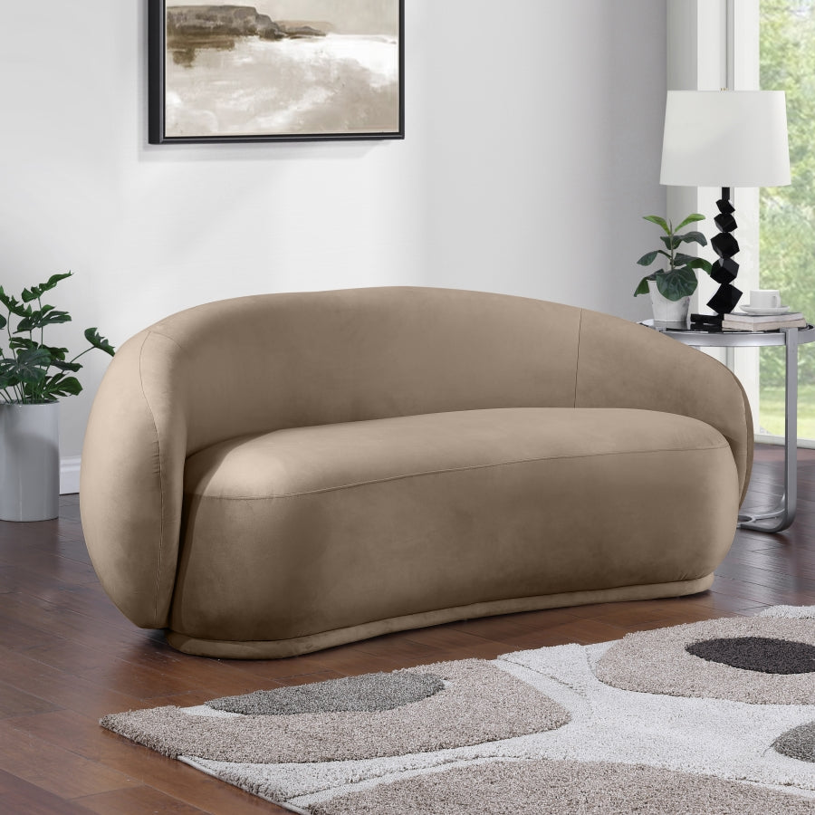 Emery 77" Velvet Upholstered Loveseat