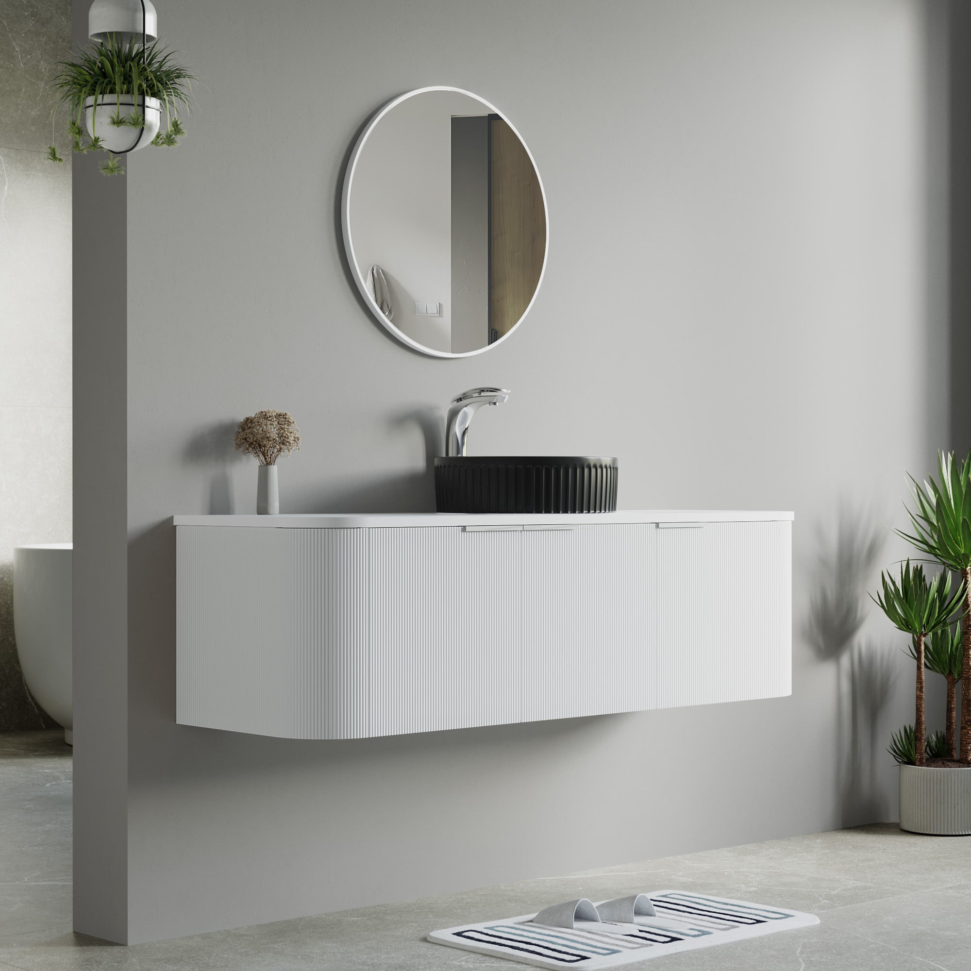 032 Series - 60 Inch Vanity - Cabinet Combination - Single Sink