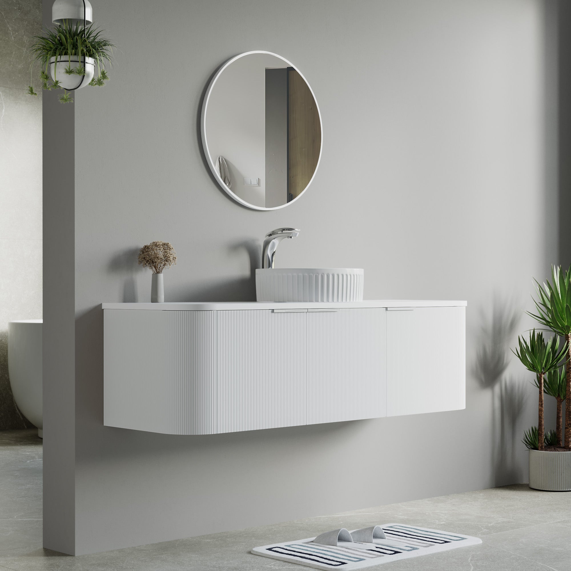 032 Series - 60 Inch Vanity - Cabinet Combination - Single Sink