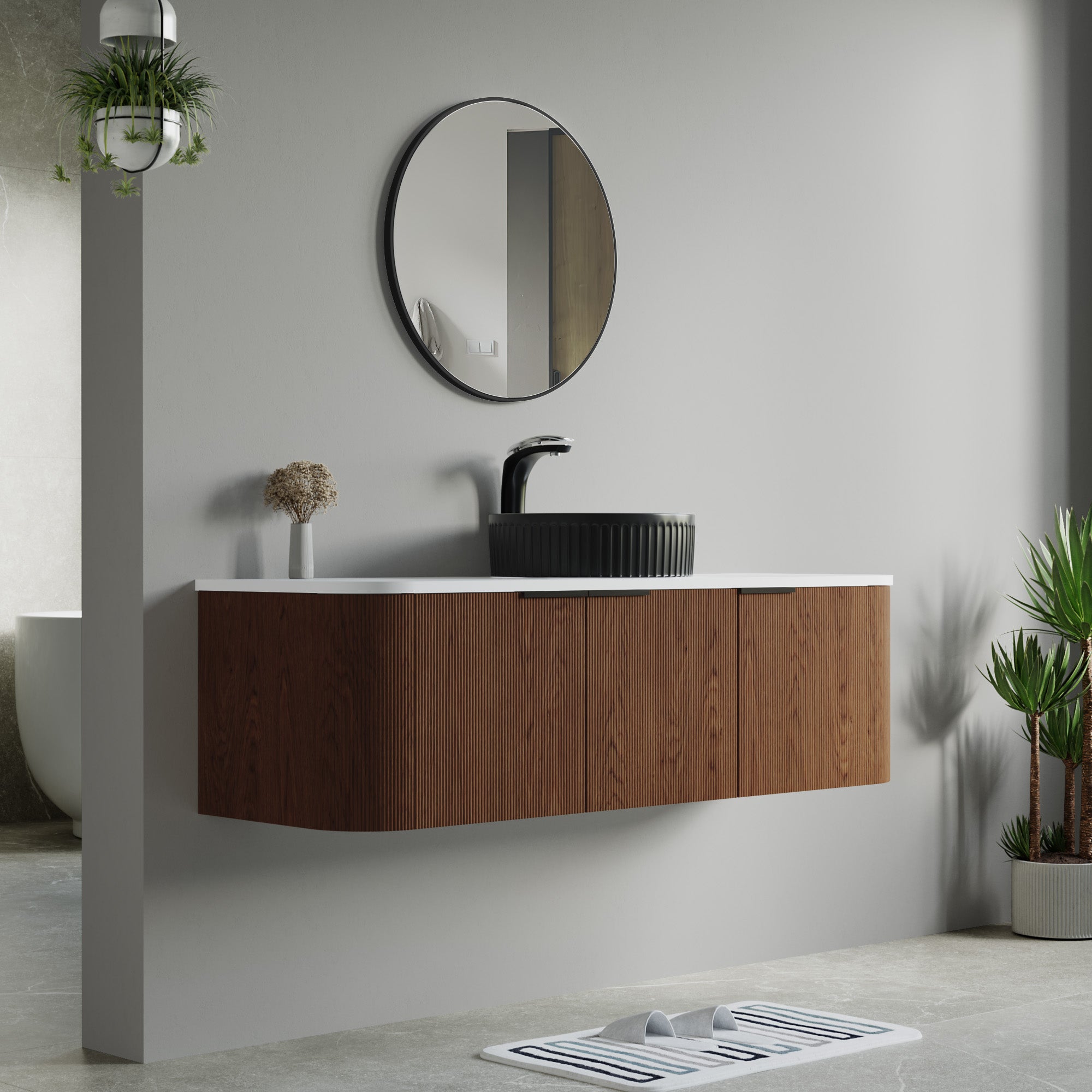 032 Series - 60 Inch Vanity - Cabinet Combination - Single Sink