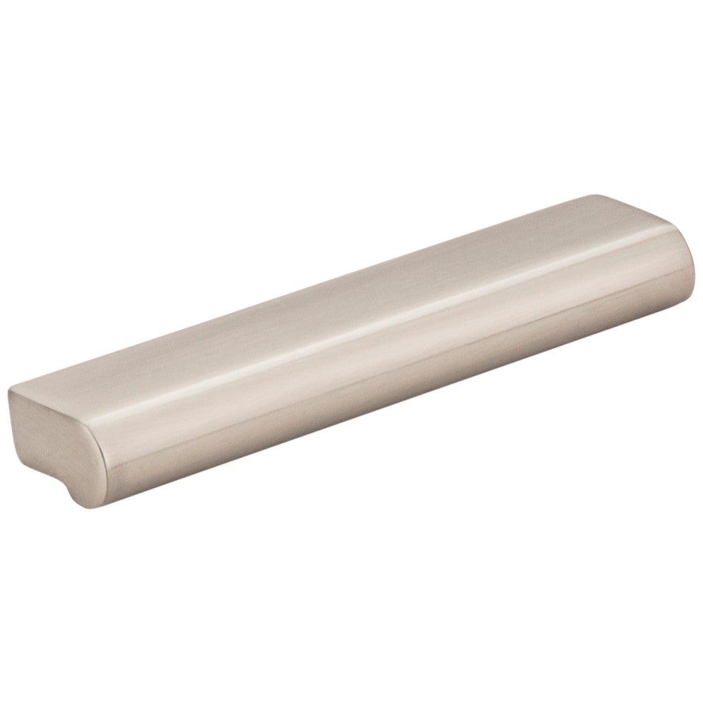 Hardware Resources 3" Center-to-Center Satin Nickel Capri Cabinet Tab Pull