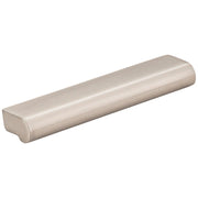 Hardware Resources 3" Center-to-Center Satin Nickel Capri Cabinet Tab Pull