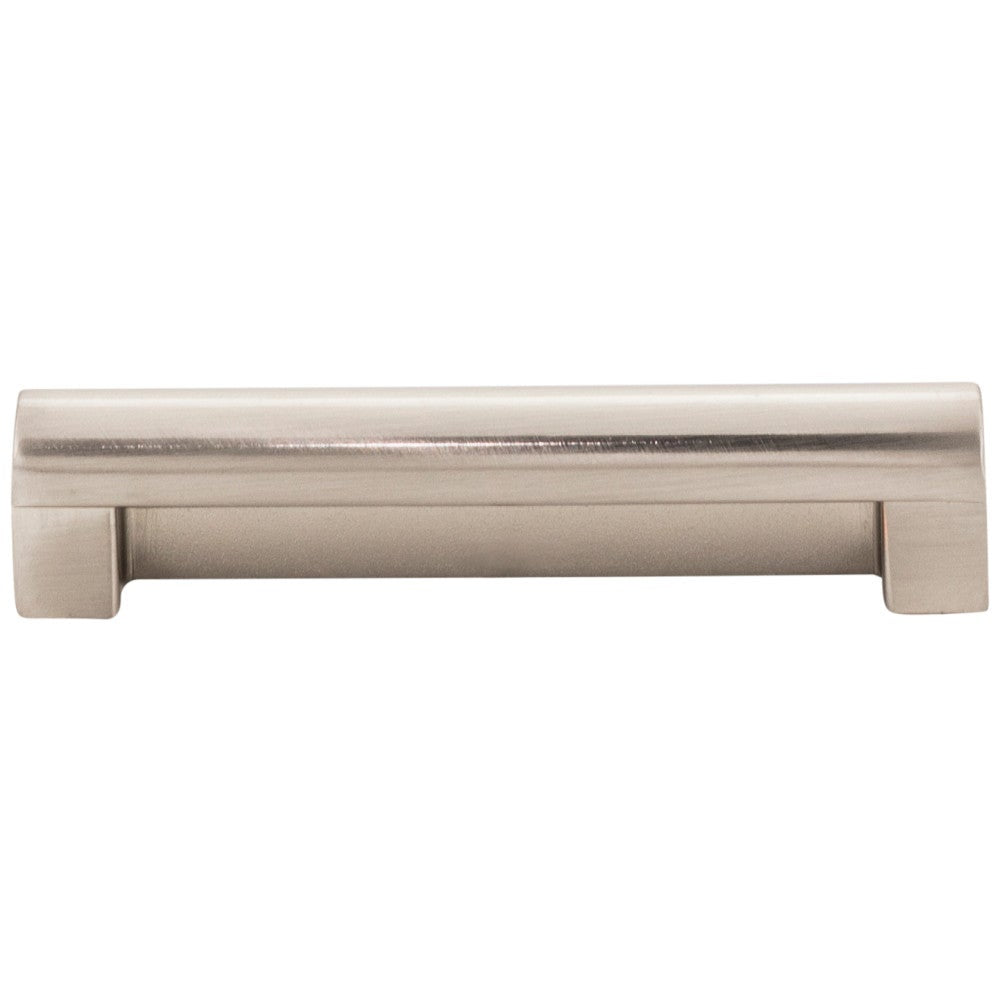 Hardware Resources 3" Center-to-Center Satin Nickel Capri Cabinet Tab Pull