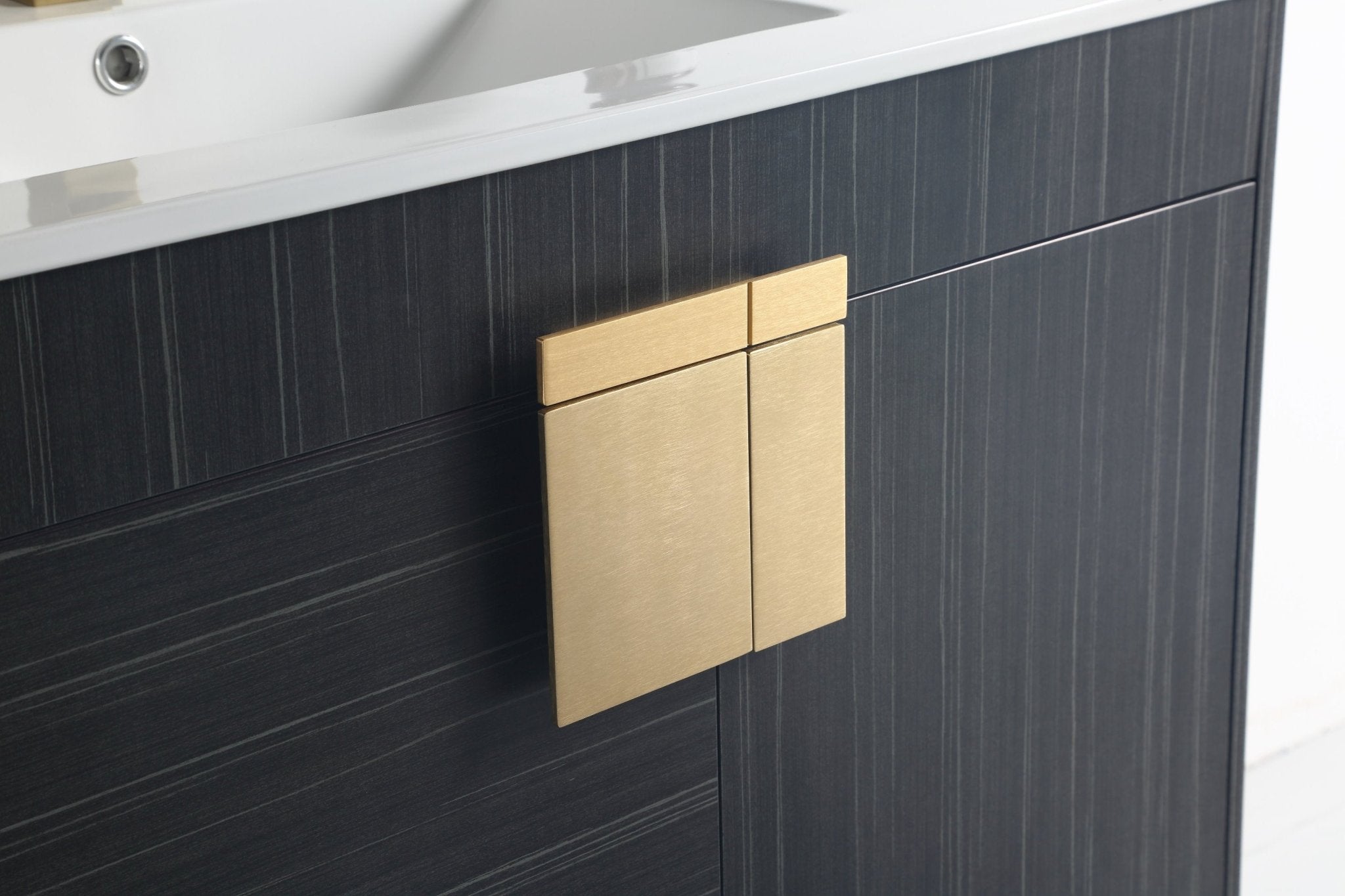 Chans Furniture CL-102DG-50SK 48"  Kuro Minimalistic Dawn Gray Single Sink Bathroom Vanity
