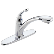 Delta Signature Pullouts Single Handle Pull-Out Water-Efficient Kitchen Faucet