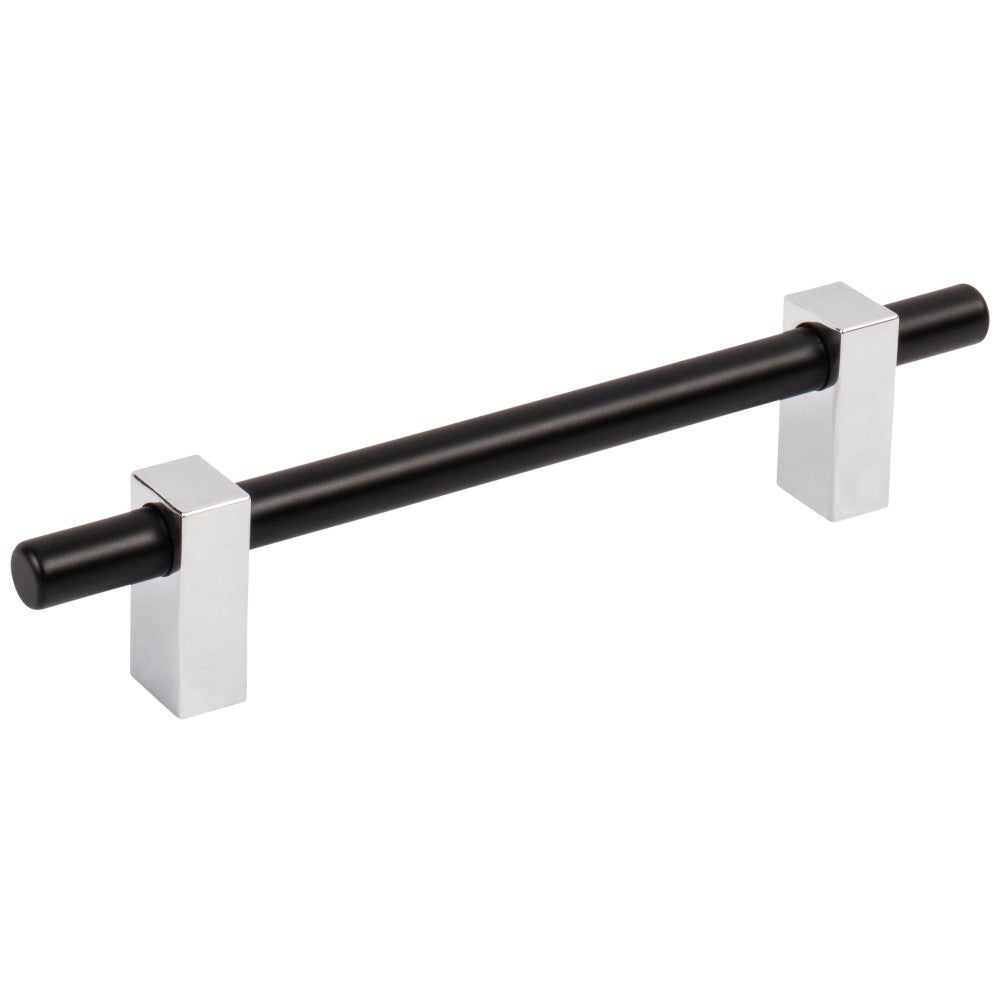 Hardware Resources 96 mm Center-to-Center Satin Nickel Larkin Cabinet Bar Pull