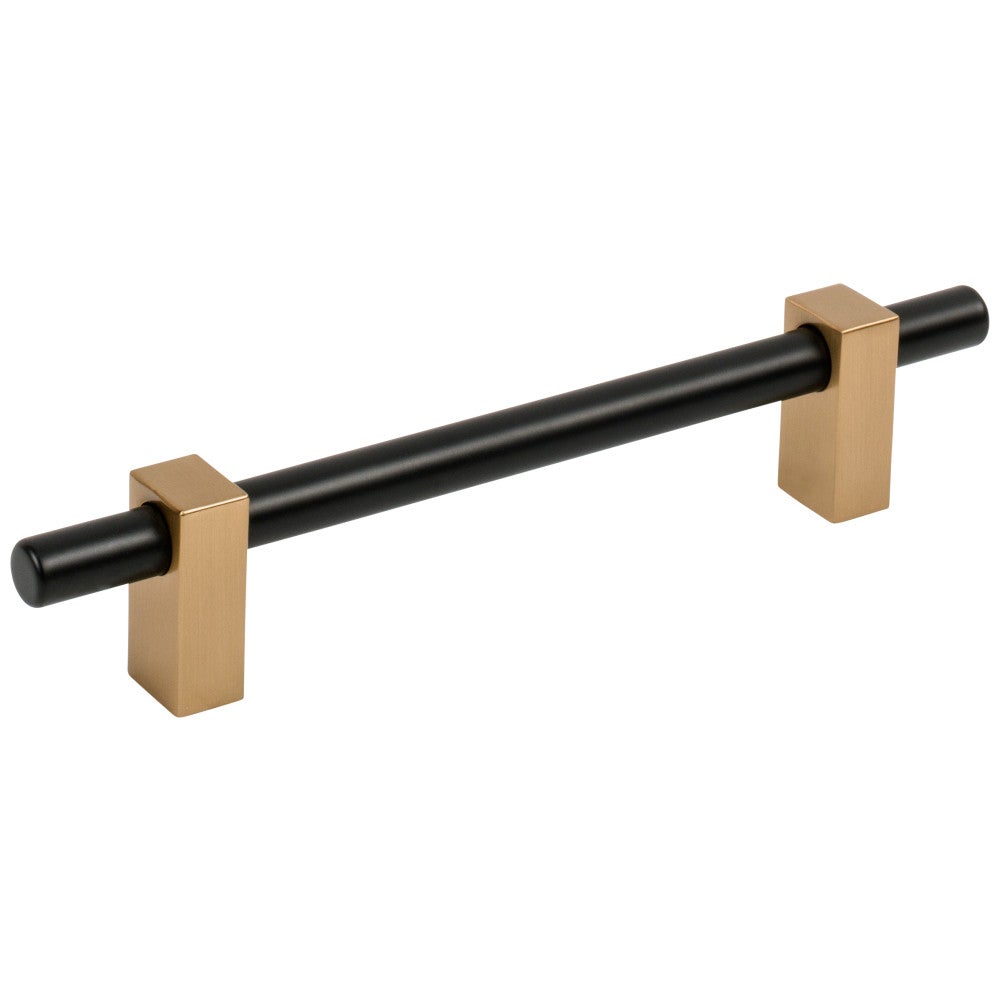 Hardware Resources 96 mm Center-to-Center Satin Nickel Larkin Cabinet Bar Pull