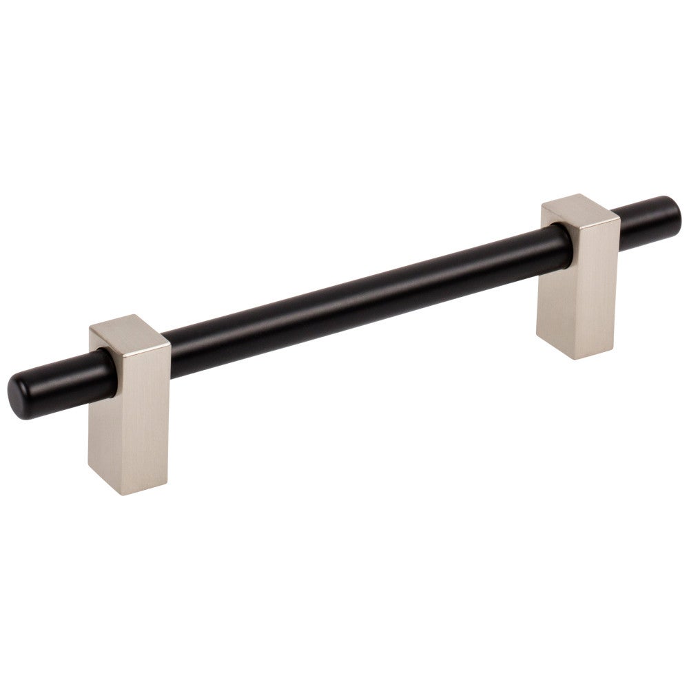 Hardware Resources 96 mm Center-to-Center Satin Nickel Larkin Cabinet Bar Pull