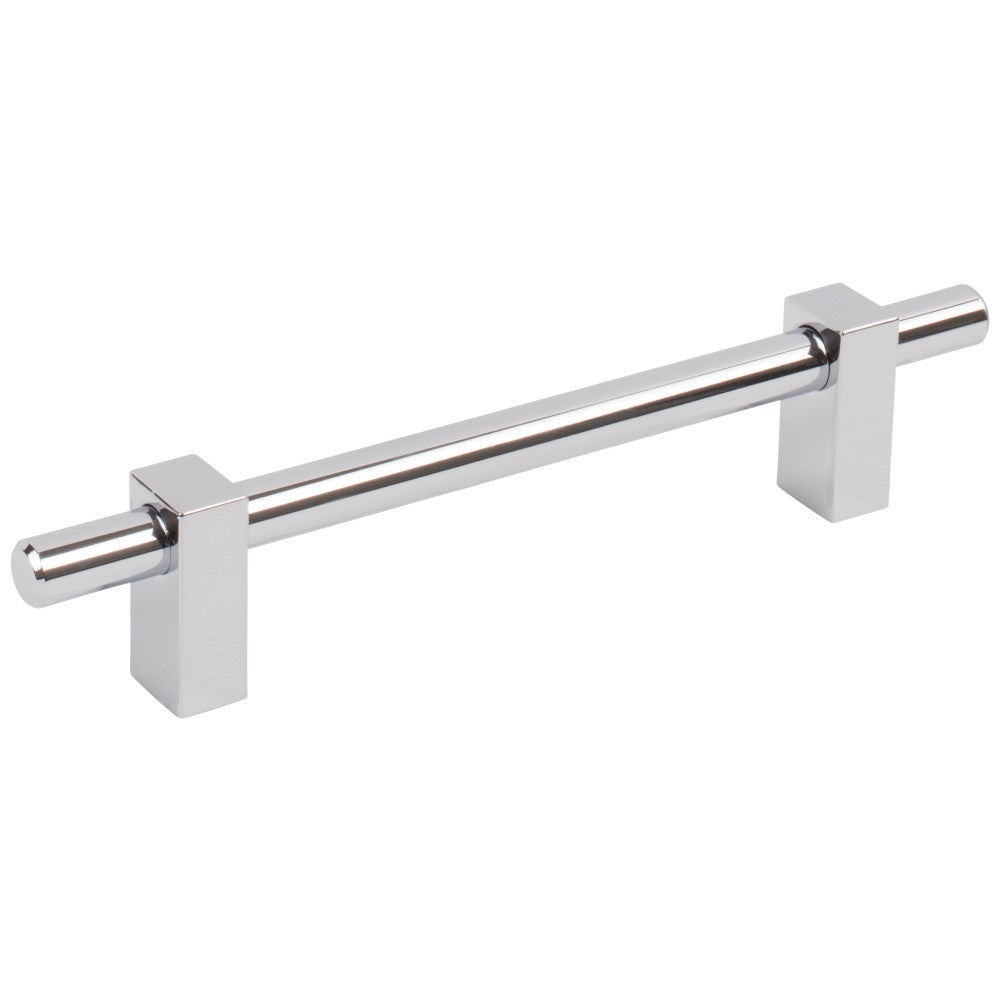 Hardware Resources 96 mm Center-to-Center Satin Nickel Larkin Cabinet Bar Pull