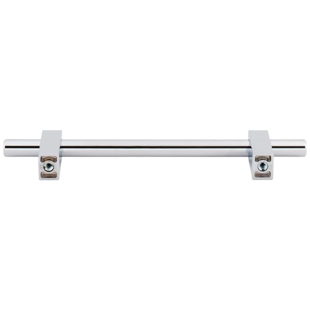 Hardware Resources 96 mm Center-to-Center Satin Nickel Larkin Cabinet Bar Pull