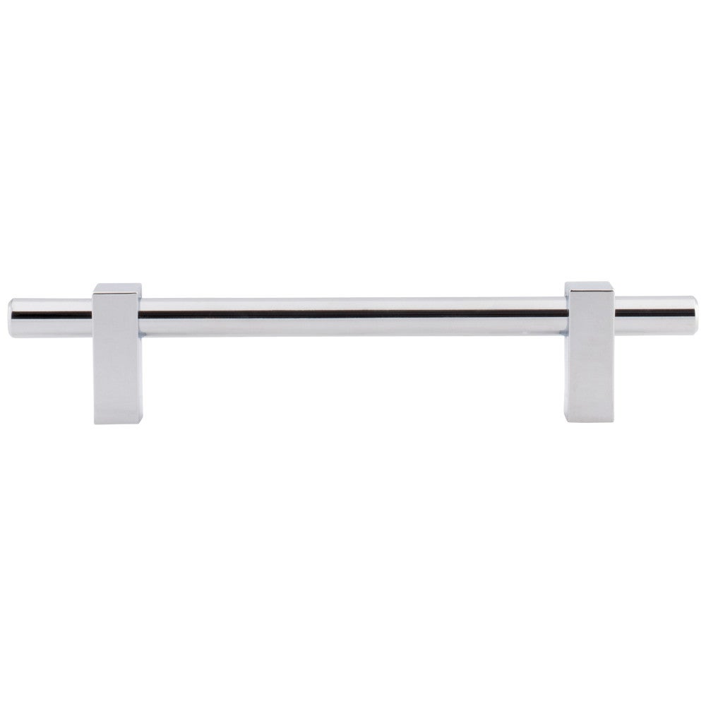 Hardware Resources 96 mm Center-to-Center Satin Nickel Larkin Cabinet Bar Pull