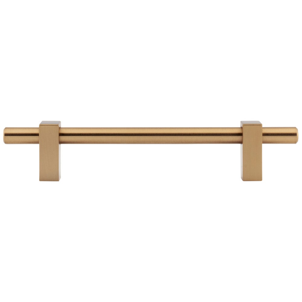 Hardware Resources 96 mm Center-to-Center Satin Nickel Larkin Cabinet Bar Pull