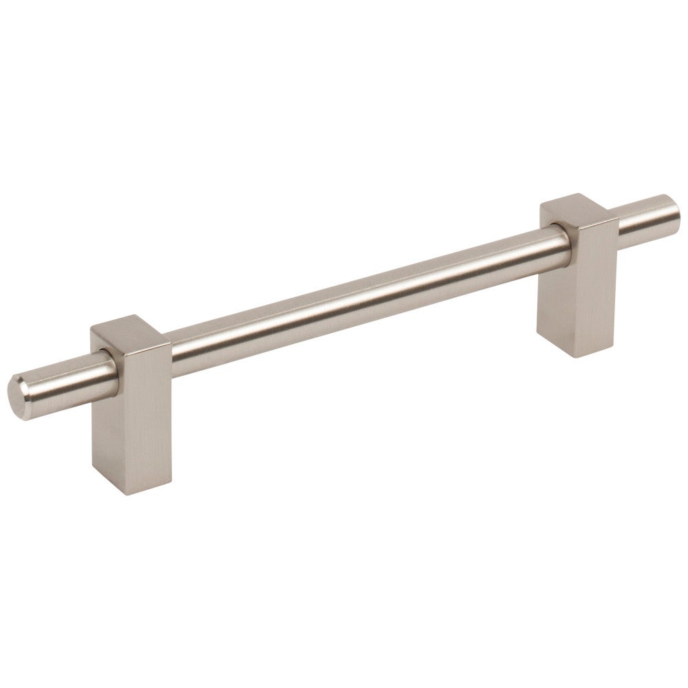 Hardware Resources 96 mm Center-to-Center Satin Nickel Larkin Cabinet Bar Pull