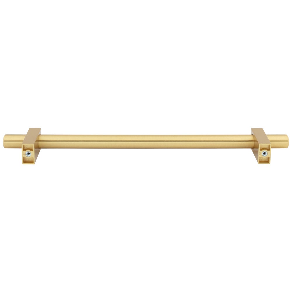 Hardware Resources 96 mm Center-to-Center Satin Nickel Larkin Cabinet Bar Pull