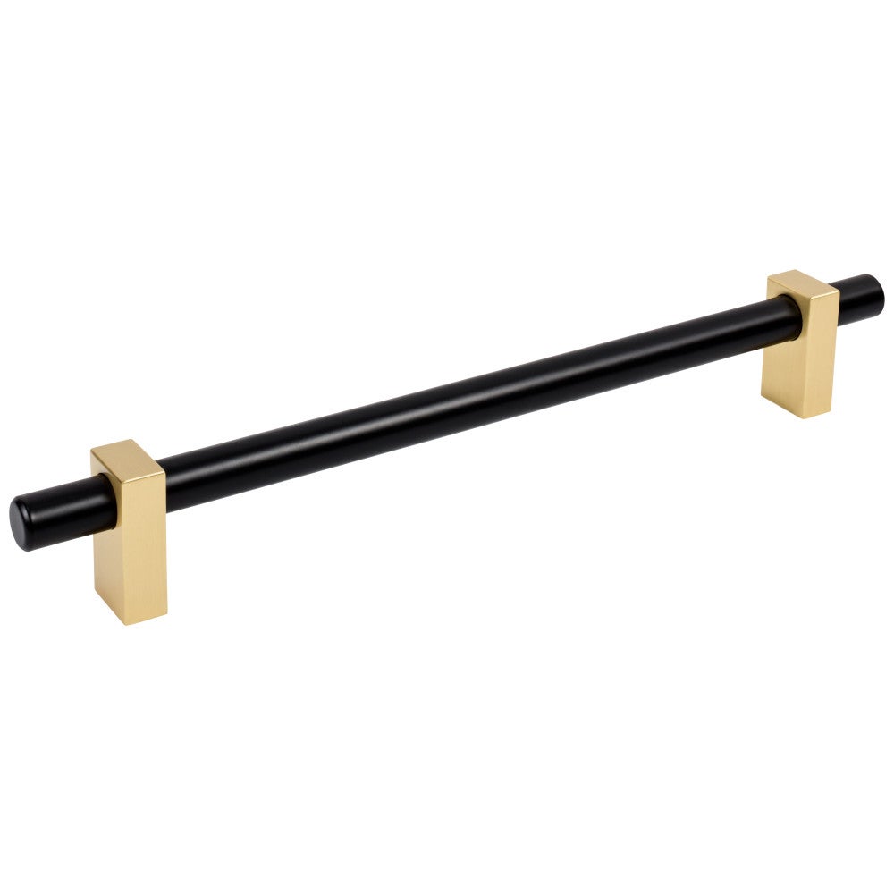 Hardware Resources 96 mm Center-to-Center Satin Nickel Larkin Cabinet Bar Pull