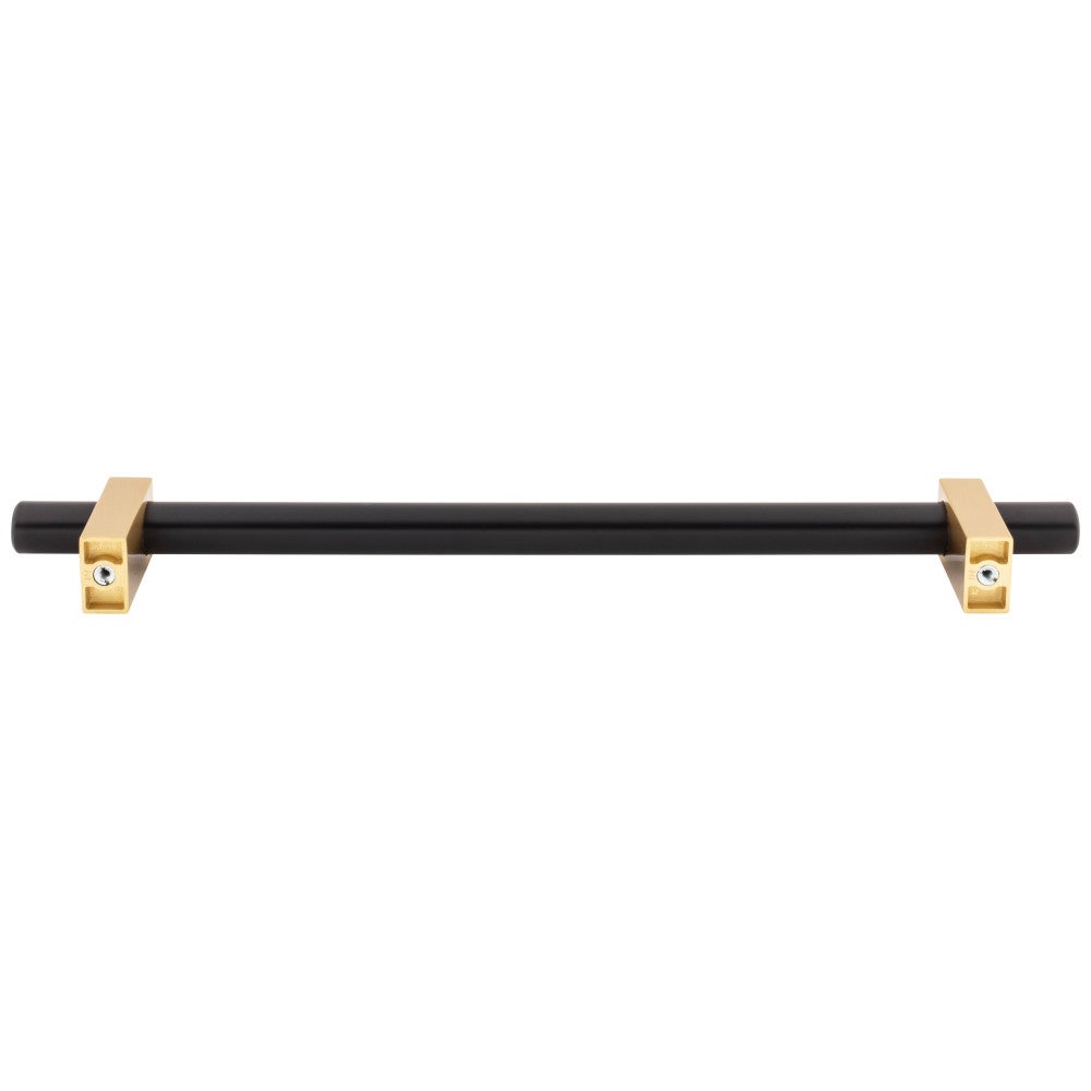 Hardware Resources 96 mm Center-to-Center Satin Nickel Larkin Cabinet Bar Pull