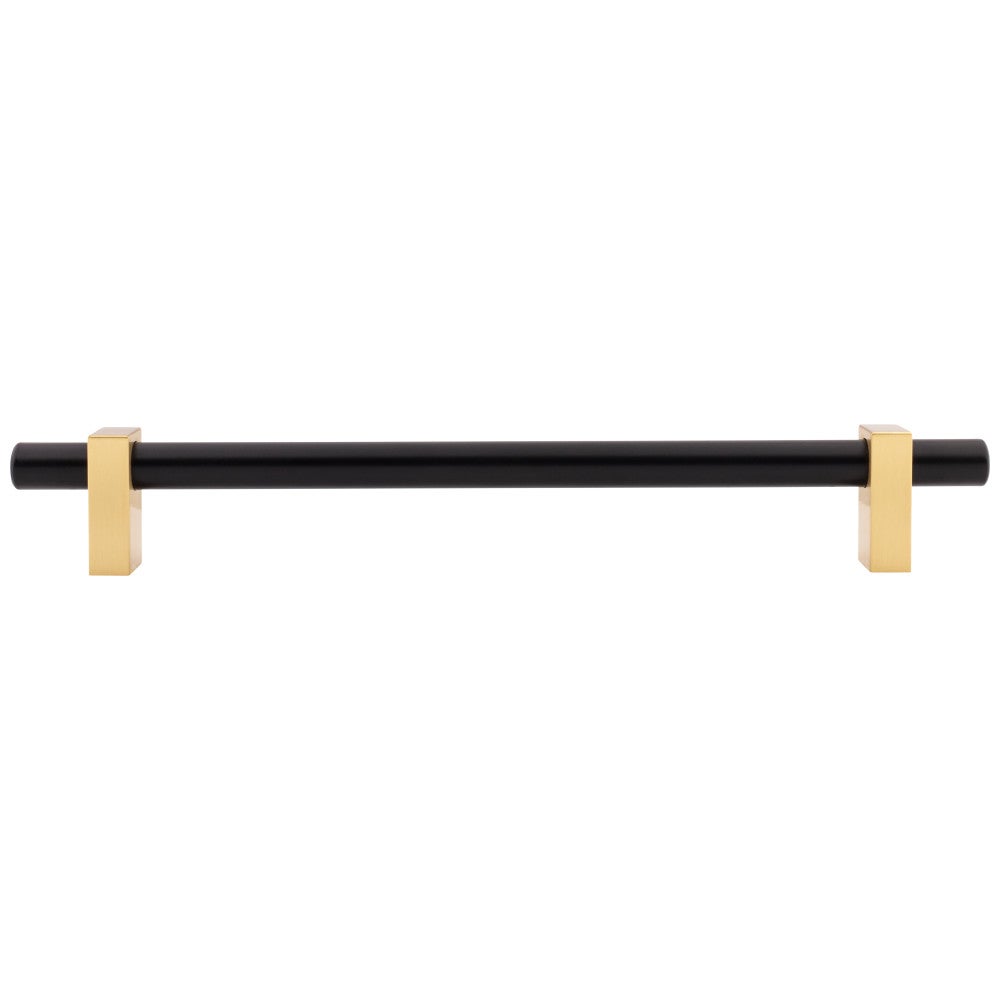 Hardware Resources 96 mm Center-to-Center Satin Nickel Larkin Cabinet Bar Pull