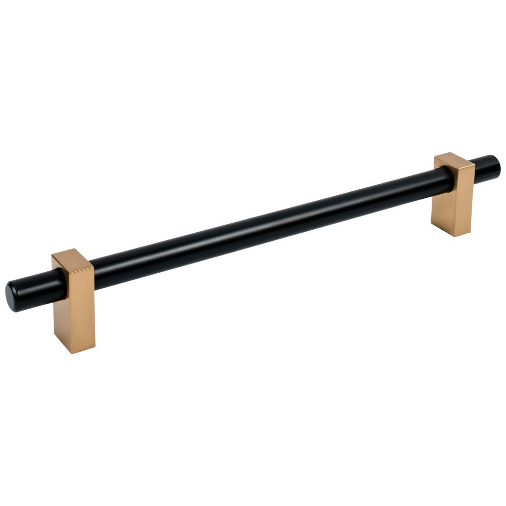 Hardware Resources 96 mm Center-to-Center Satin Nickel Larkin Cabinet Bar Pull