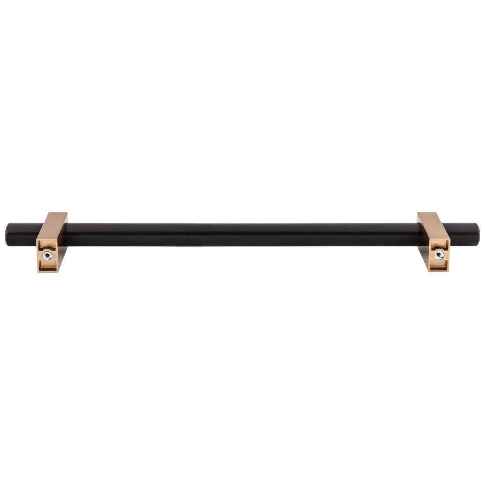 Hardware Resources 96 mm Center-to-Center Satin Nickel Larkin Cabinet Bar Pull