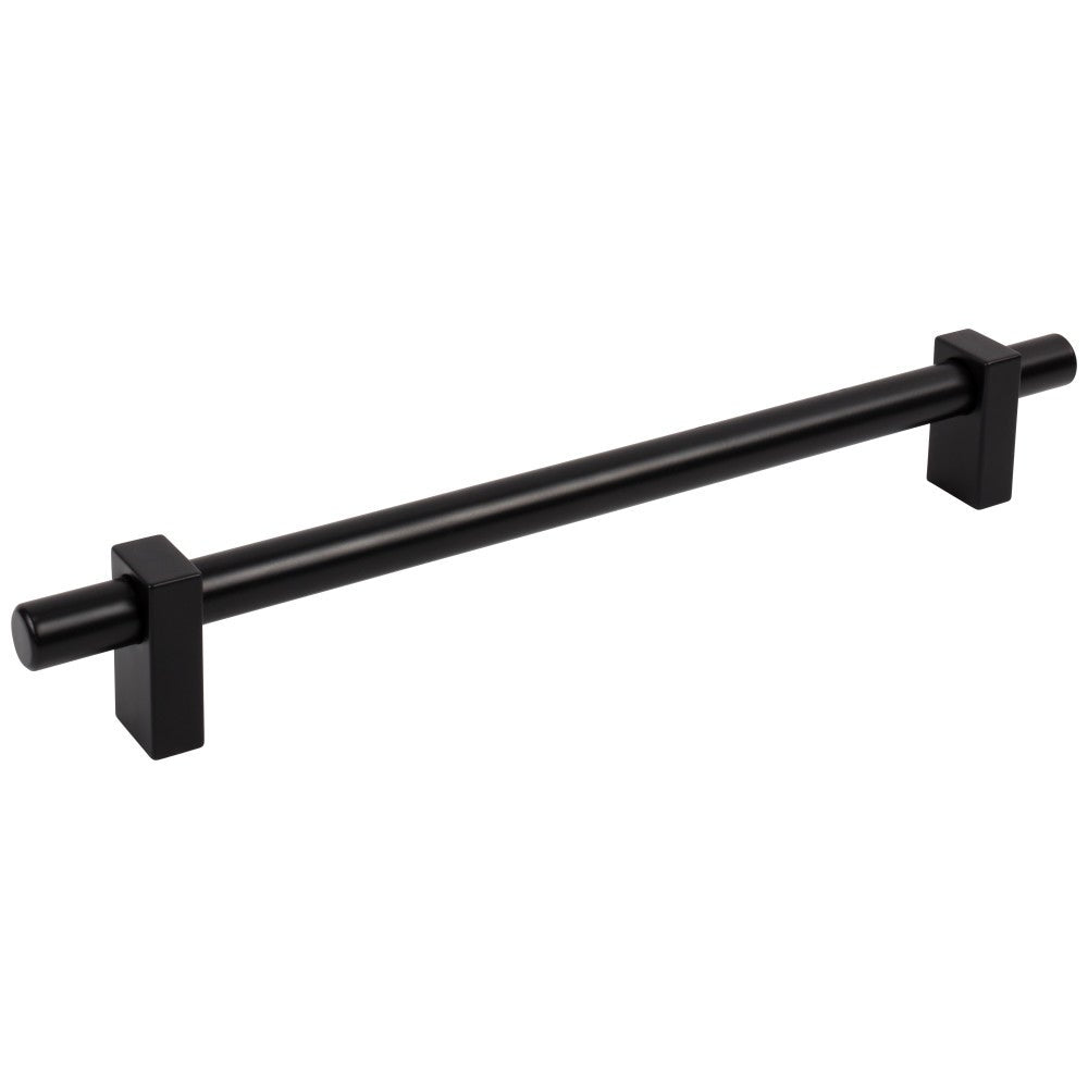 Hardware Resources 96 mm Center-to-Center Satin Nickel Larkin Cabinet Bar Pull