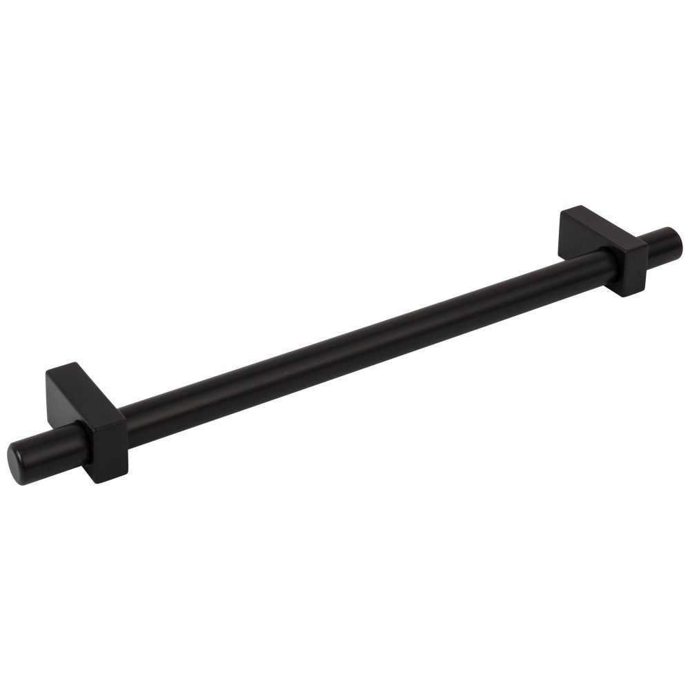 Hardware Resources 96 mm Center-to-Center Satin Nickel Larkin Cabinet Bar Pull