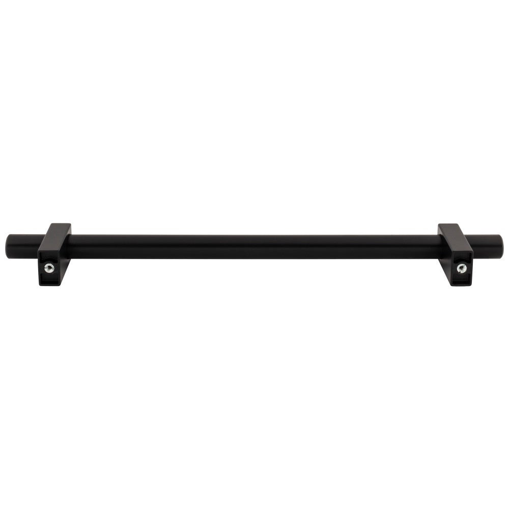 Hardware Resources 96 mm Center-to-Center Satin Nickel Larkin Cabinet Bar Pull