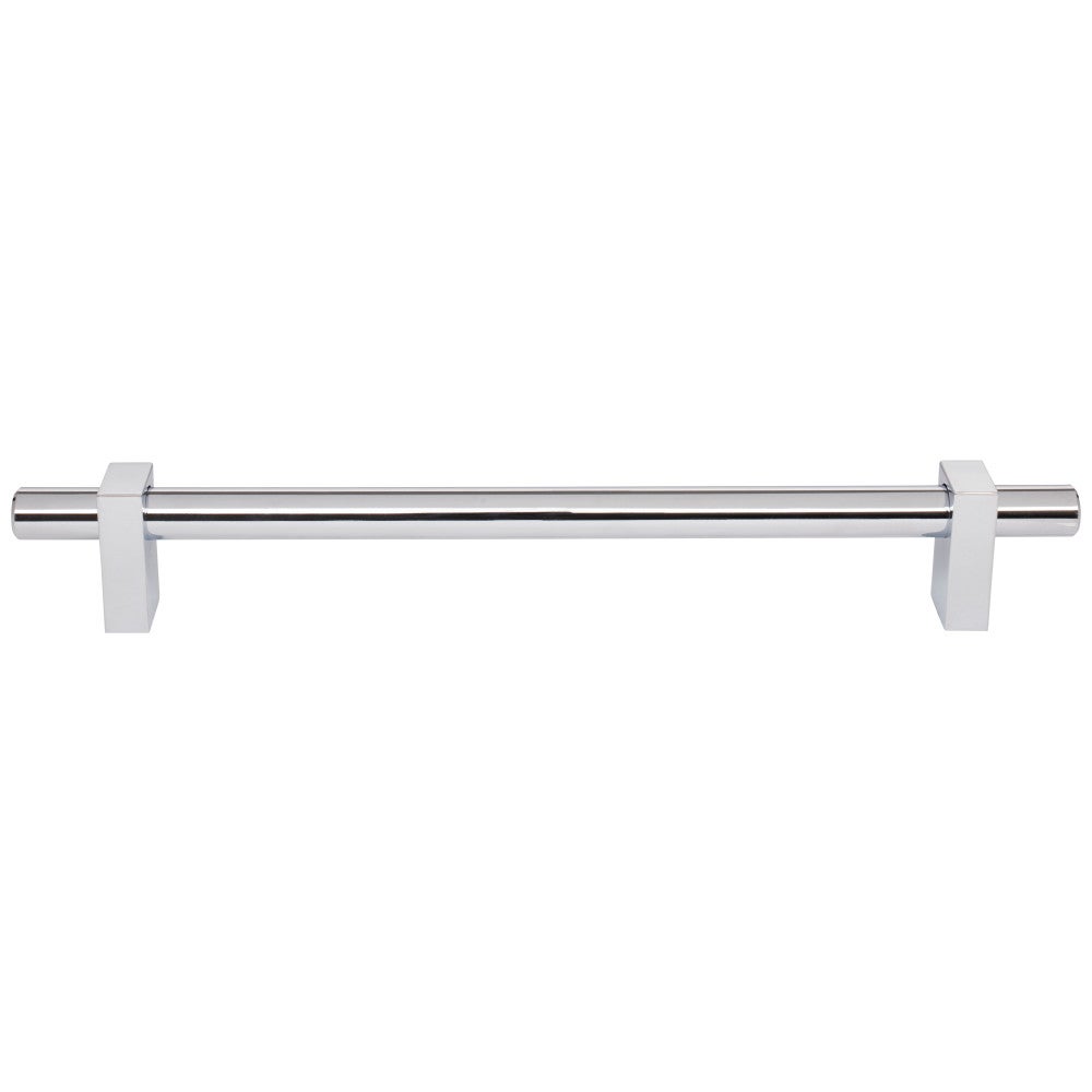 Hardware Resources 96 mm Center-to-Center Satin Nickel Larkin Cabinet Bar Pull