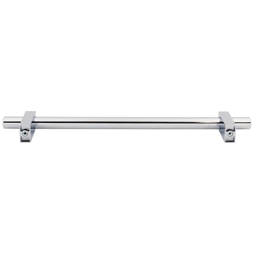 Hardware Resources 96 mm Center-to-Center Satin Nickel Larkin Cabinet Bar Pull