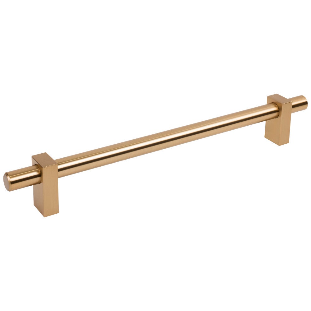 Hardware Resources 96 mm Center-to-Center Satin Nickel Larkin Cabinet Bar Pull