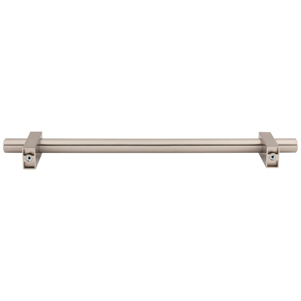 Hardware Resources 96 mm Center-to-Center Satin Nickel Larkin Cabinet Bar Pull