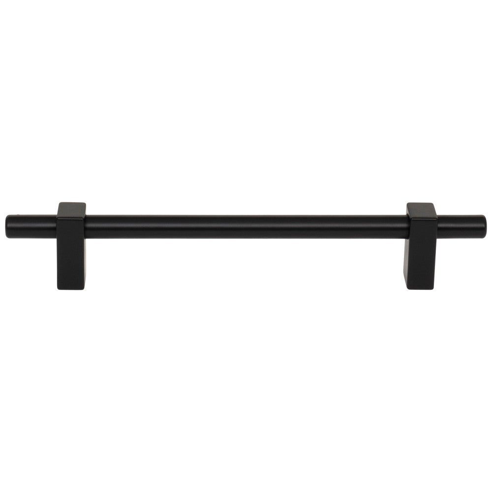 Hardware Resources 96 mm Center-to-Center Satin Nickel Larkin Cabinet Bar Pull