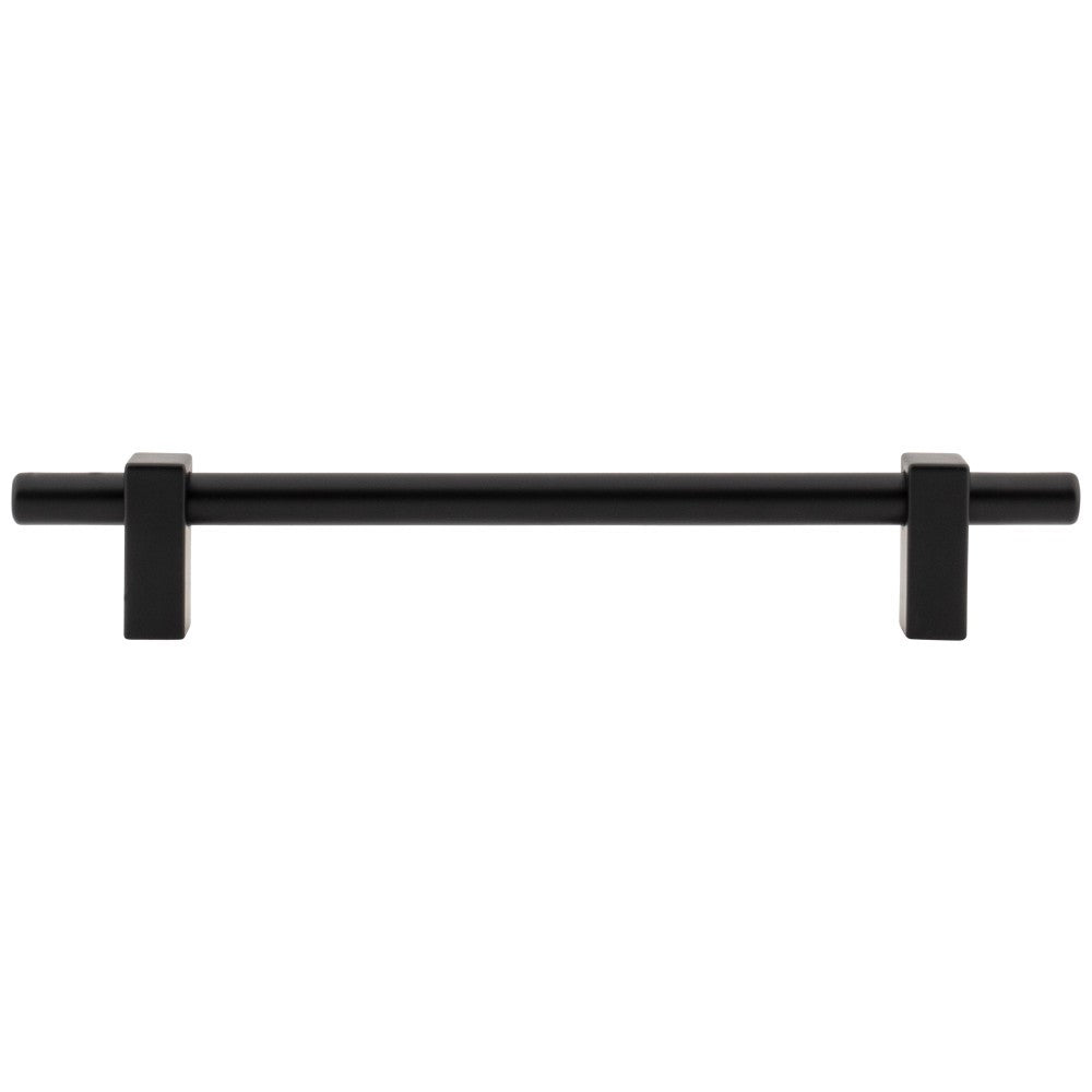 Hardware Resources 96 mm Center-to-Center Satin Nickel Larkin Cabinet Bar Pull